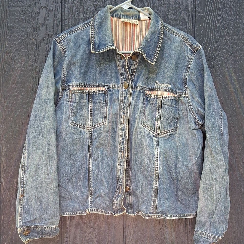 Longaberger Blue Denim Jacket